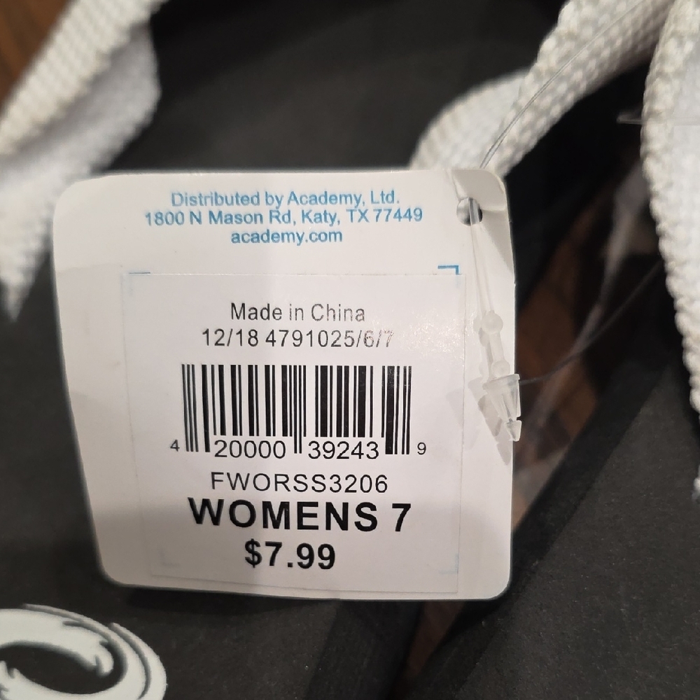 O'Rageous Women's Black and White Sandals - Picture 4 of 4